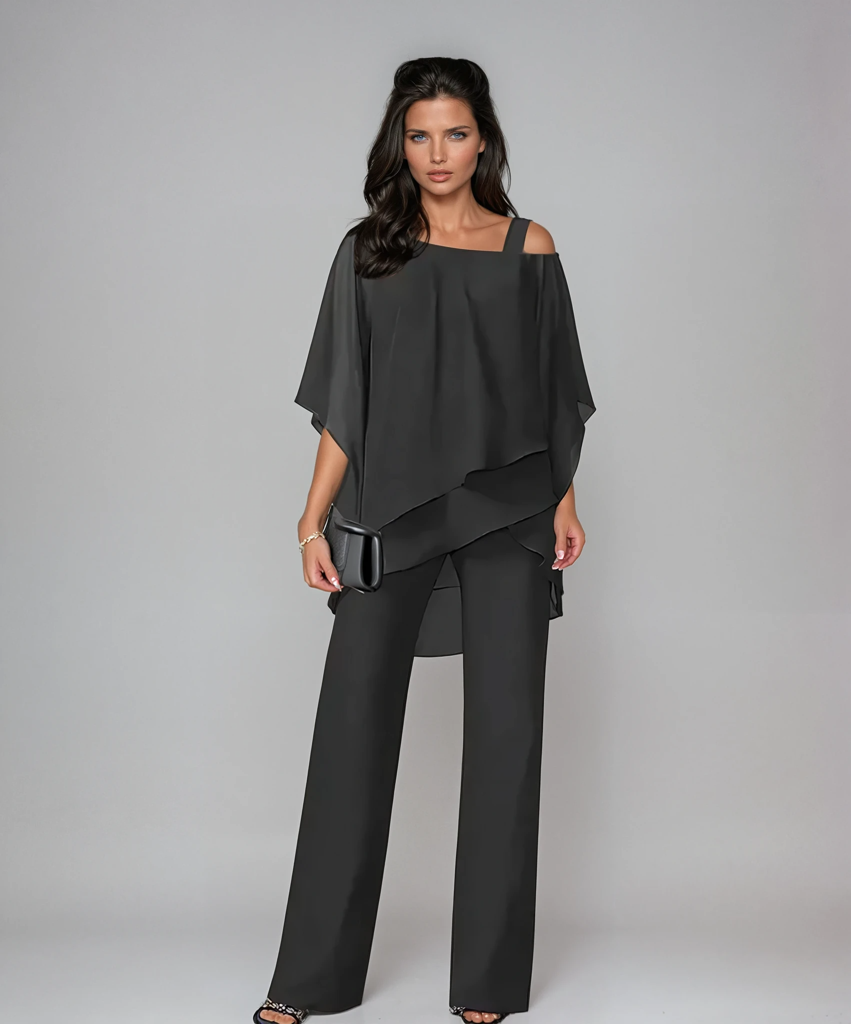 Nicole - completo elegante pratico due pezzi