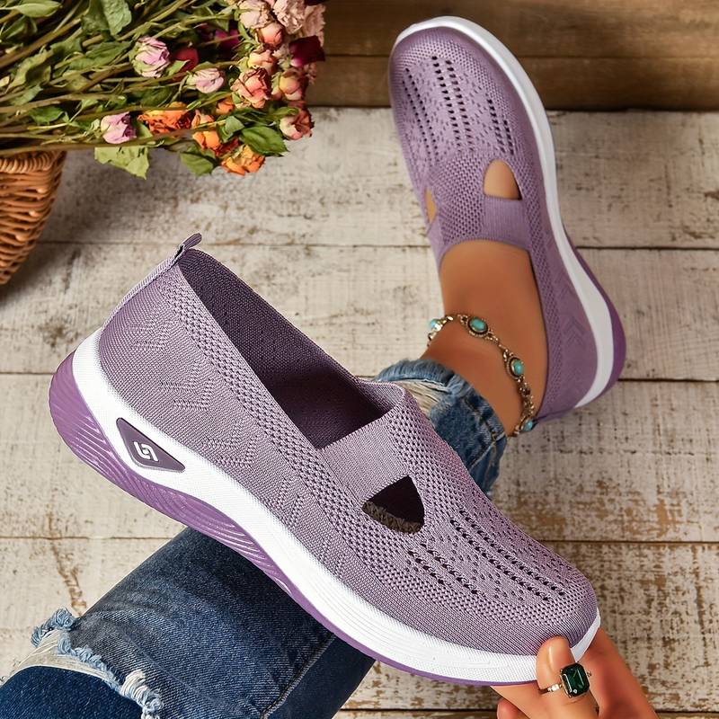 NADIA – Sneakers Donna Slip-On in Mesh Traspirante