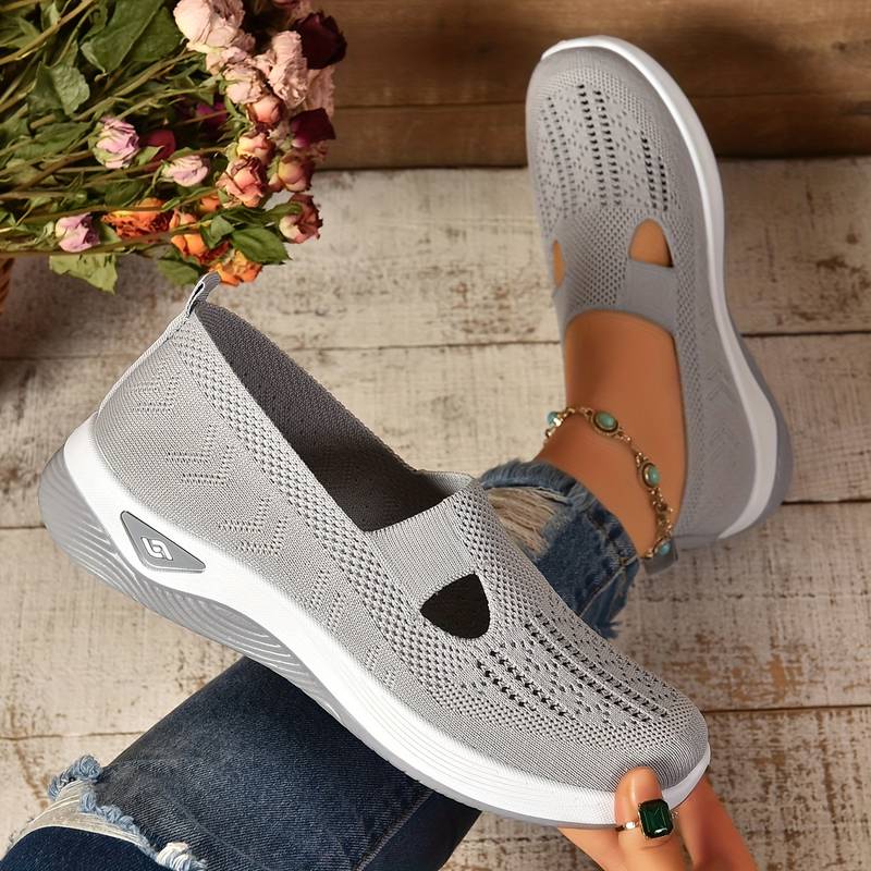 NADIA – Sneakers Donna Slip-On in Mesh Traspirante
