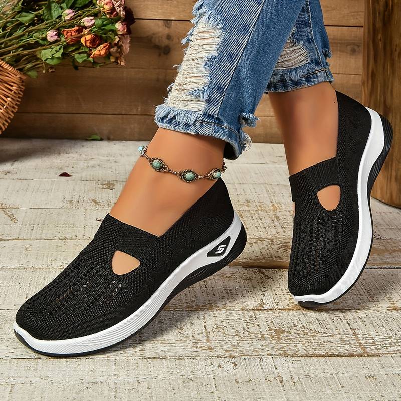NADIA – Sneakers Donna Slip-On in Mesh Traspirante