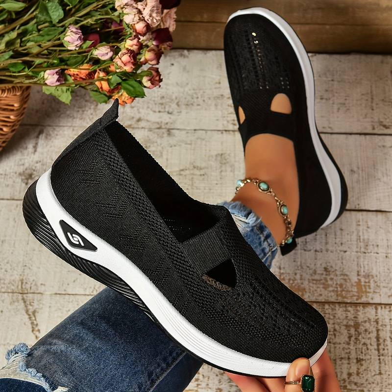 NADIA – Sneakers Donna Slip-On in Mesh Traspirante