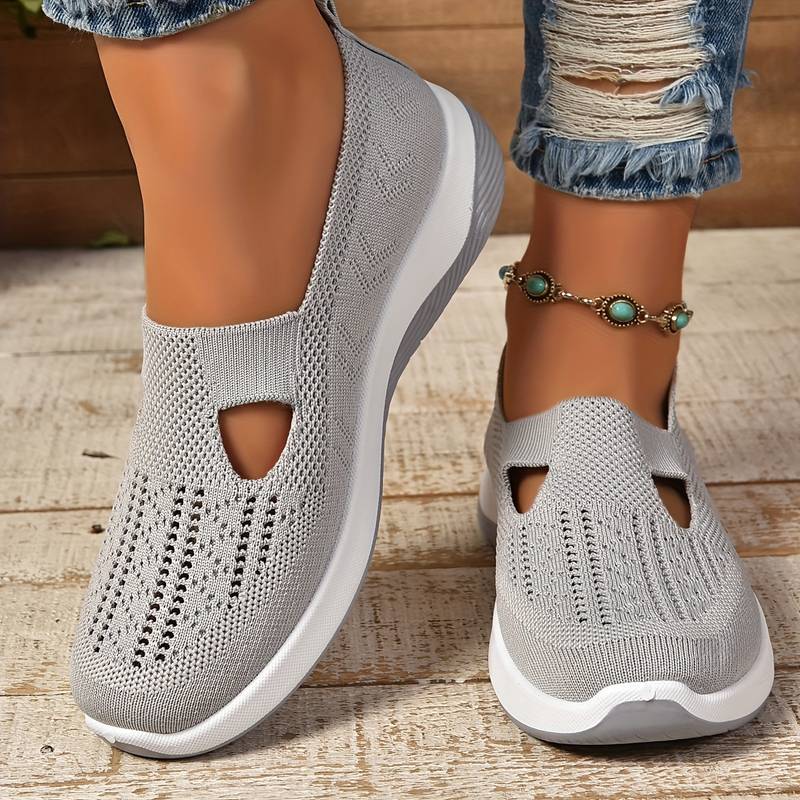 NADIA – Sneakers Donna Slip-On in Mesh Traspirante