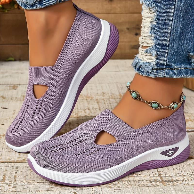 NADIA – Sneakers Donna Slip-On in Mesh Traspirante
